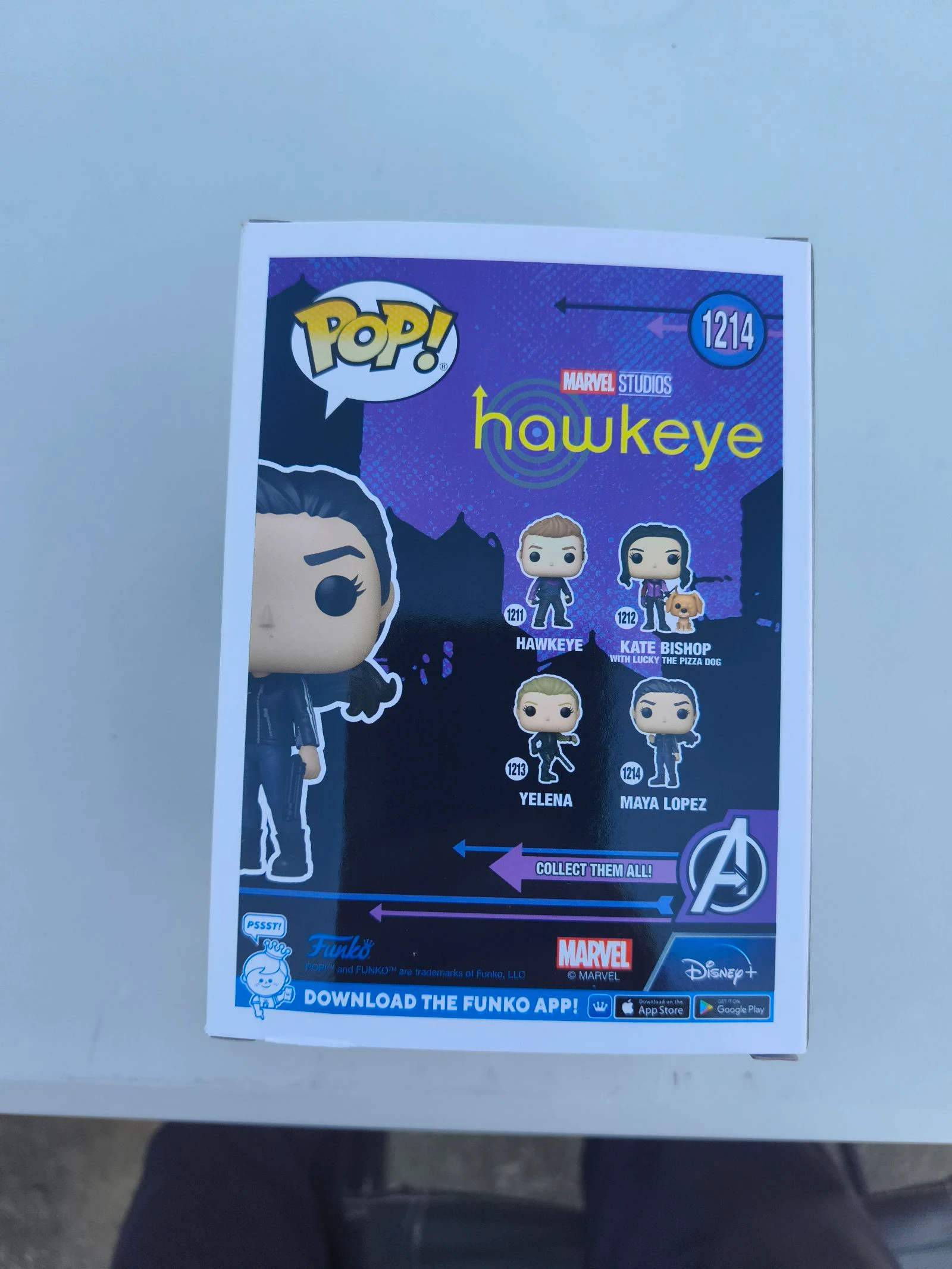 Funko Pop Marvel Hawkeye Maya Lopez (Echo) #1214 – Nova na caixa – Cabeça Balançante – photo 3